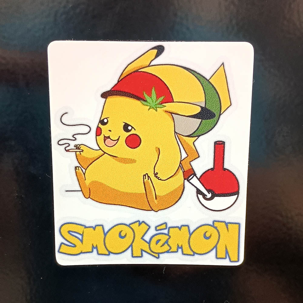 Smokemon Pikachu Parody Sticker – Buy Stickers Here