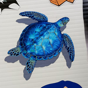 Blue Sea Turtle Sticker