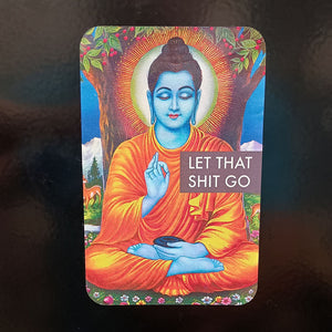 Buddha Funny Inspirational Sticker