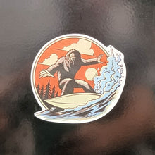 Load image into Gallery viewer, Surf Sasquatch Sticker
