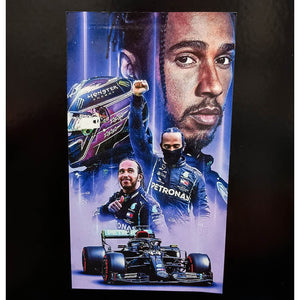 Lewis Hamilton F1 Sticker
