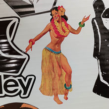 Load image into Gallery viewer, Retro Hula Girl Sticker
