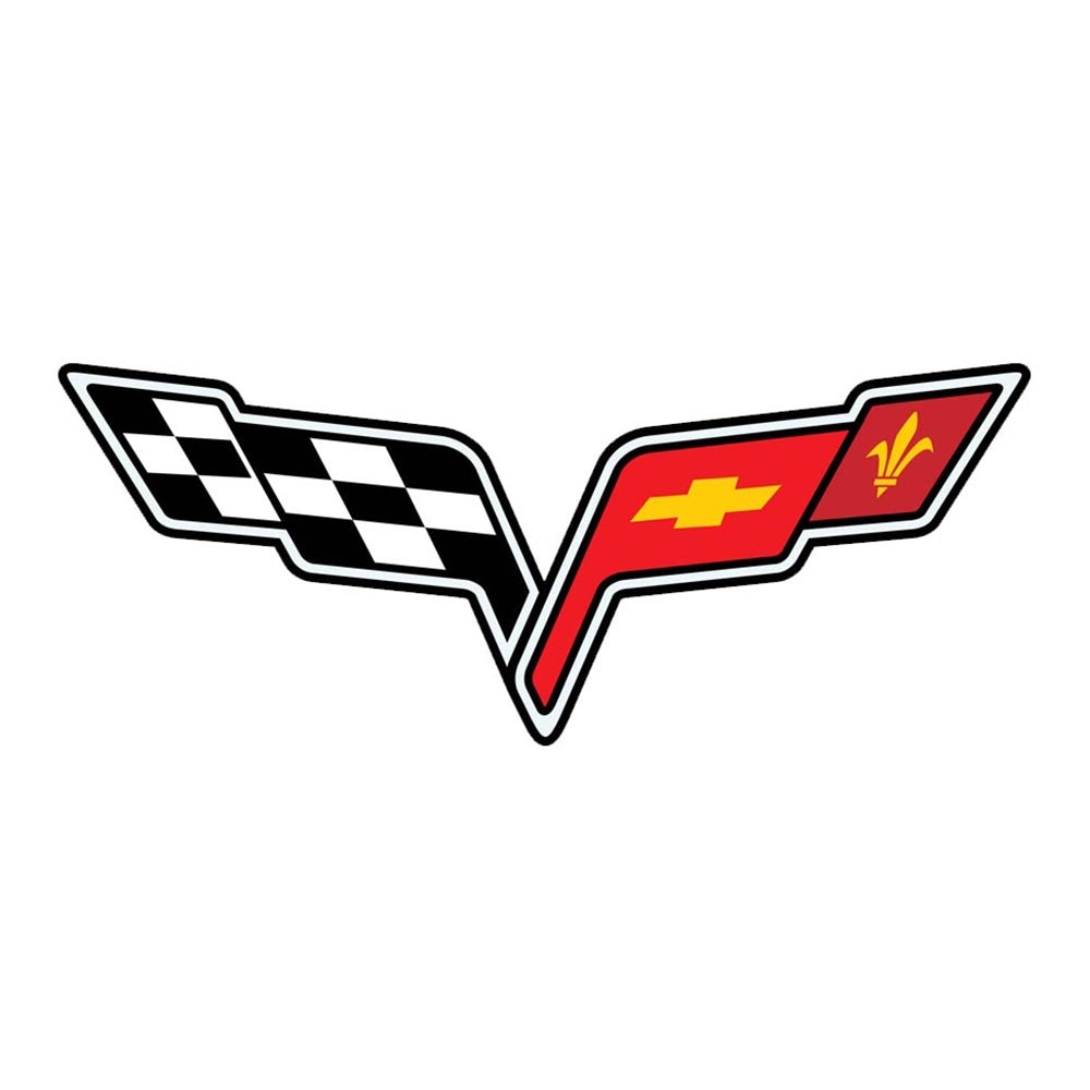 Corvette Logo Sticker