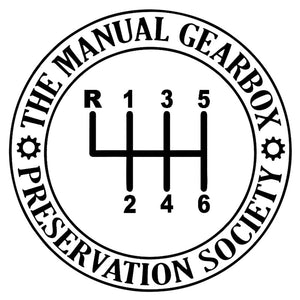 Manual Gearbox Preservation Society Sticker