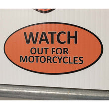 Load image into Gallery viewer, Watch Out for Motorcycles Sticker
