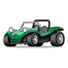 Load image into Gallery viewer, Dune Buggy Sticker Green or Blue
