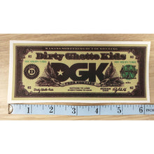 Load image into Gallery viewer, Dirty Ghetto Kids Dollar Bill Sticker
