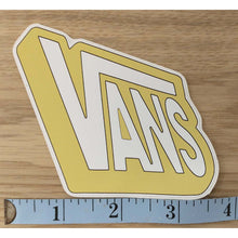 Load image into Gallery viewer, Vans Yellow Sticker
