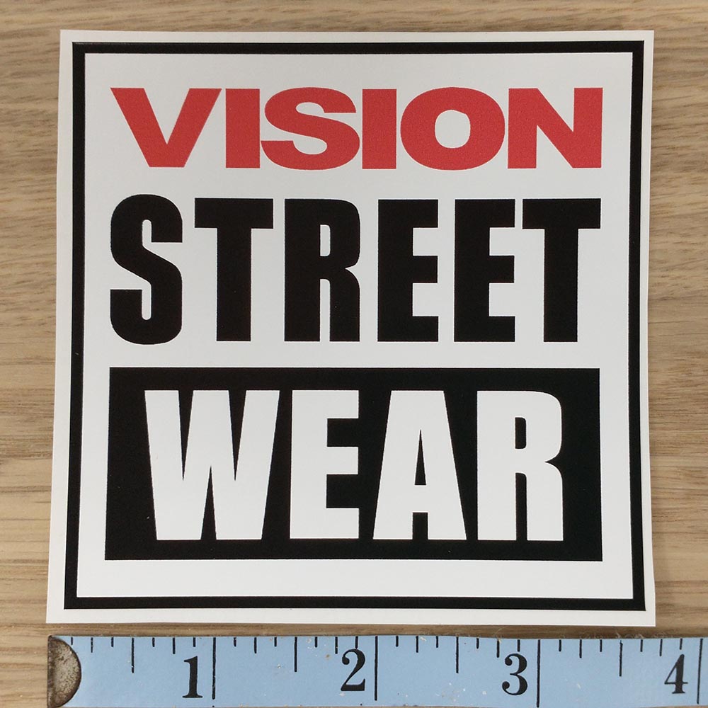 Vision Street Wear Sticker – Buy Stickers Here