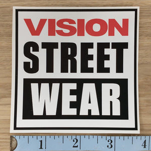 Vision Street Wear Sticker