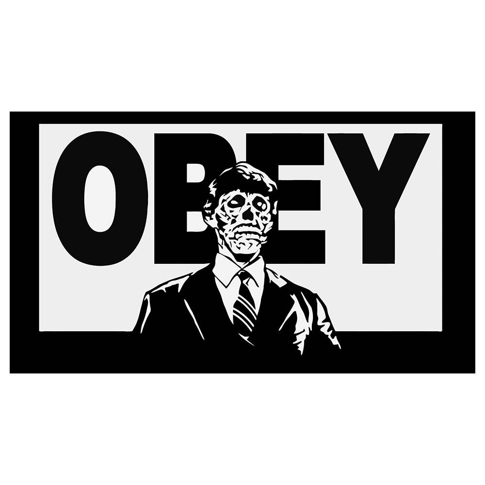 Obey They Live Politician Sticker