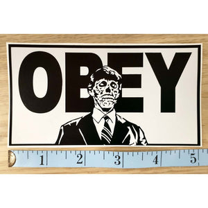 Obey They Live Politician Sticker