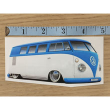 Load image into Gallery viewer, Slammed VW Split bus Sticker
