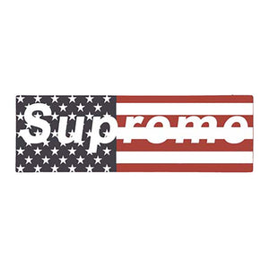 Supreme American Flag Sticker