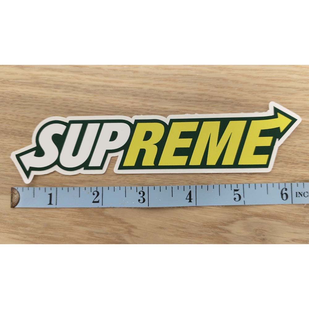 Supreme, Design, Supreme Sticker