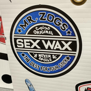 Mr Zogg's Sex Wax Sticker