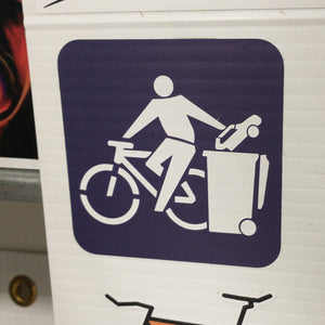 Trash your Car and Ride a Bike Sticker