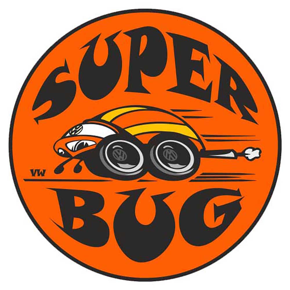 Super Bug Logo Sticker
