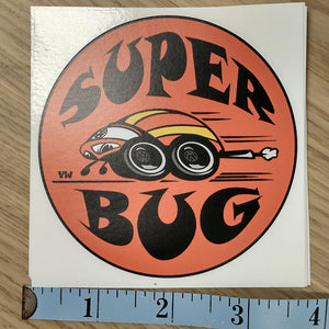 Super Bug Logo Sticker