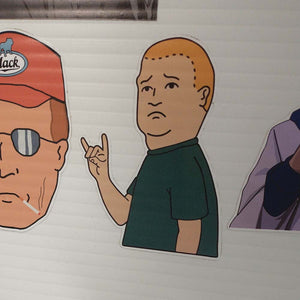 King of the Hill Bobby Sticker