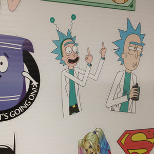 Rick and Morty Peace Among Worlds Rick Sanchez Sticker