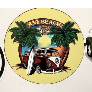 Beach Bus Sticker