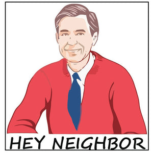 Mr Rogers Hello Neighbor Sticker