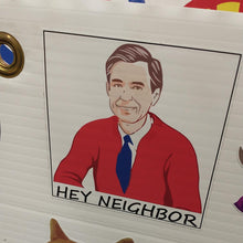 Load image into Gallery viewer, Mr Rogers Hello Neighbor Sticker
