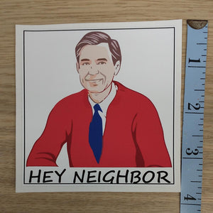 Mr Rogers Hello Neighbor Sticker