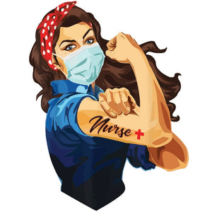 Nurse Essential Worker Sticker