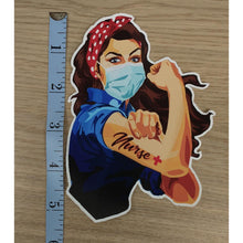Load image into Gallery viewer, Nurse Essential Worker Sticker
