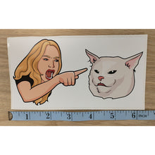 Load image into Gallery viewer, Smudge Lord Cat Meme Bumper Sticker
