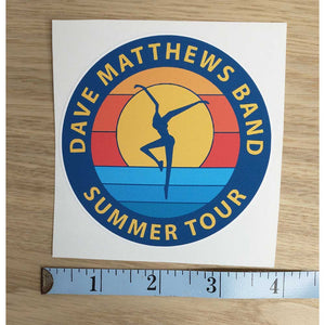 Dave Matthews Band Summer Tour Sticker