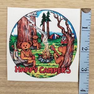 Grateful Dead Happy Campers Sticker