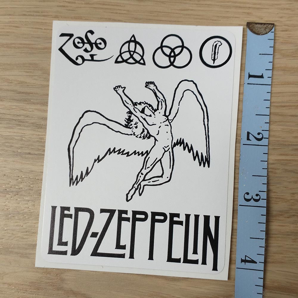 led zeppelin symbols vector