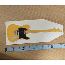 Load image into Gallery viewer, Fender Telecaster Guitar Sticker
