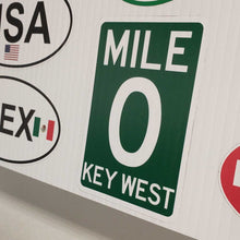 Load image into Gallery viewer, Key West Mile Zero Sticker
