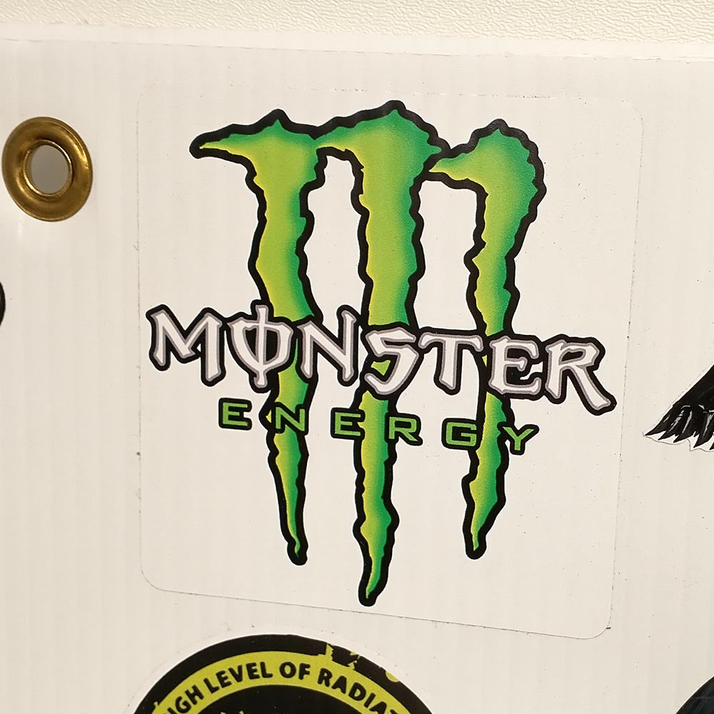 Monster Energy Printed Sticker