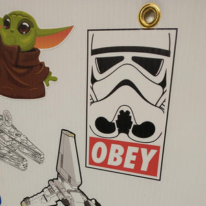 Stormtrooper Obey Sticker