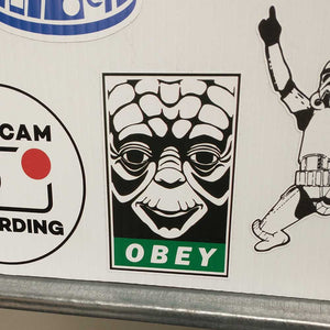 Obey Yoda Sticker