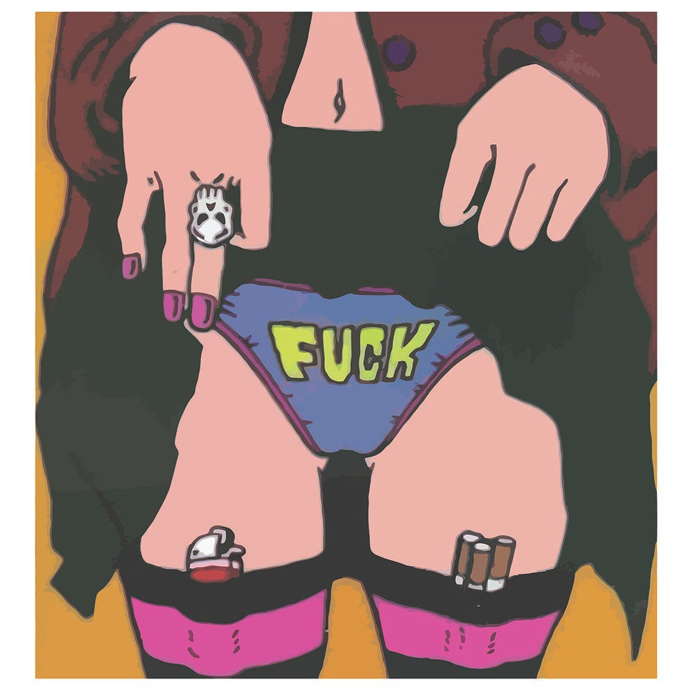 Girl Showing Panties Sticker