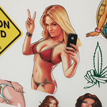 Load image into Gallery viewer, Grand Theft Auto Bikini Girl Sticker

