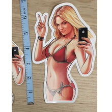 Load image into Gallery viewer, Grand Theft Auto Bikini Girl Sticker
