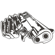 Load image into Gallery viewer, Hand with a Gun Sticker

