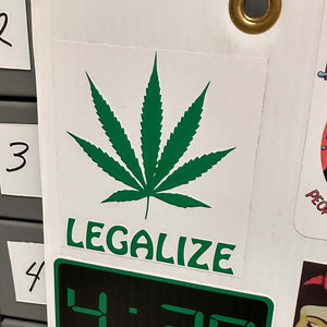 Legalize Weed Sticker
