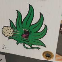 Load image into Gallery viewer, Pot Leaf Coughing Sticker
