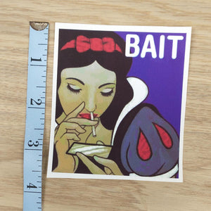 Snow White Bait Sticker