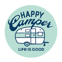 Load image into Gallery viewer, Happy Camper Life is Good Sticker
