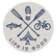 Load image into Gallery viewer, Life is Good Outdoor Sports Sticker
