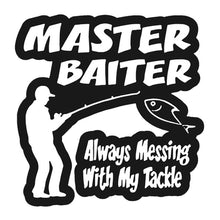 Load image into Gallery viewer, Master Baiter Fishing Sticker
